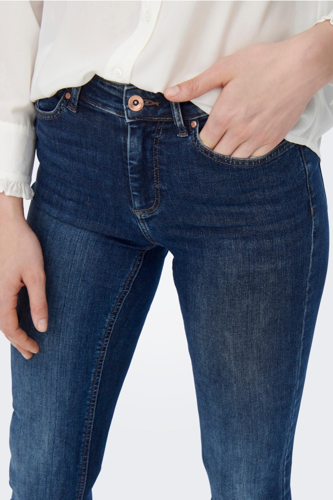 ONLBLUSH MID FLARED DNM TAI021 NOOS 15264050 Dark Blue Denim